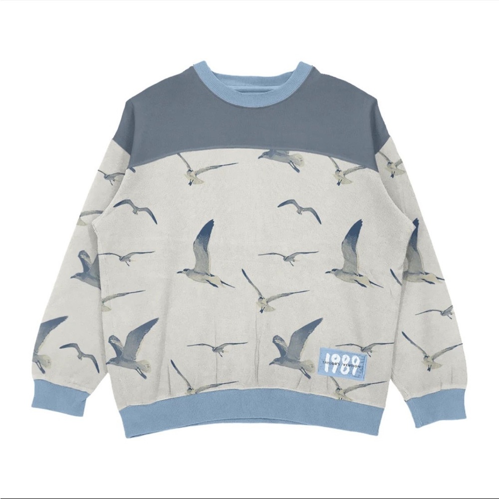 Taylor Swift 1989 Taylor’s Version Seagull Crewneck Sweatshirt